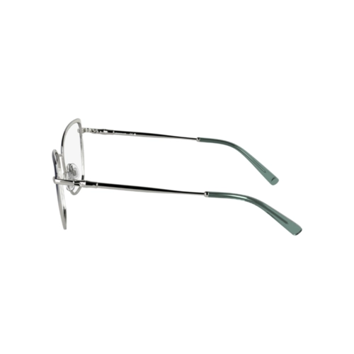 Óculos de Grau Longchamp LO2170 400 53 Metal Cinza e Azul