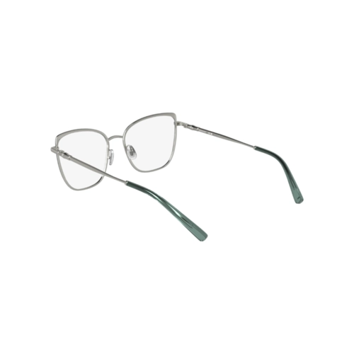 Óculos de Grau Longchamp LO2170 400 53 Metal Cinza e Azul