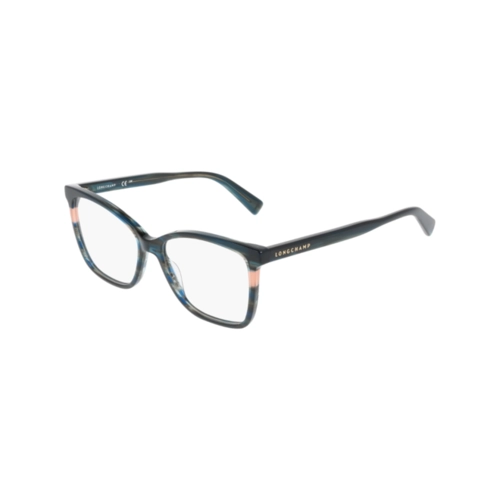 Óculos de Grau Longchamp LO2741 308 52 Acetato Verde Mesclado