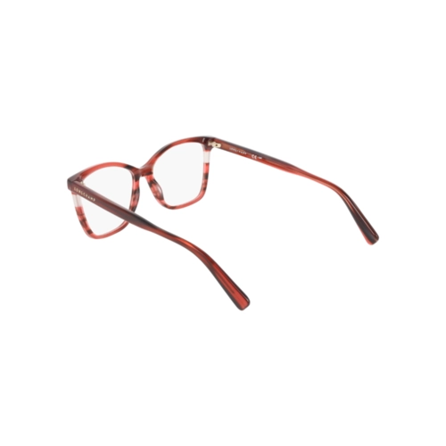 Óculos de Grau Longchamp LO2741 607 52 Acetato Vermelho Mesclado