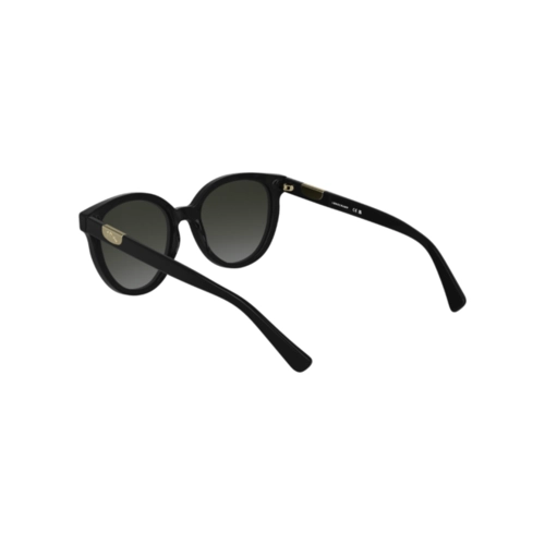 Óculos de Sol Longchamp LO773S 001 52 Acetato Preto com lentes na cor Fumê Degradê