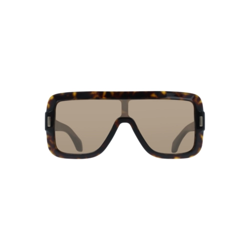 Óculos de Sol Salvatore Ferragamo SF2061SE 242 55 Acetato Marrom Mesclado com lentes na cor Marrom