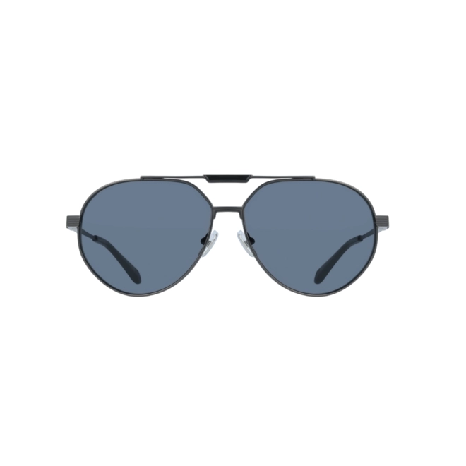 Óculos de Sol Salvatore Ferragamo SF327S 018 62 Titânio Grafite com lentes na cor Fumê 2