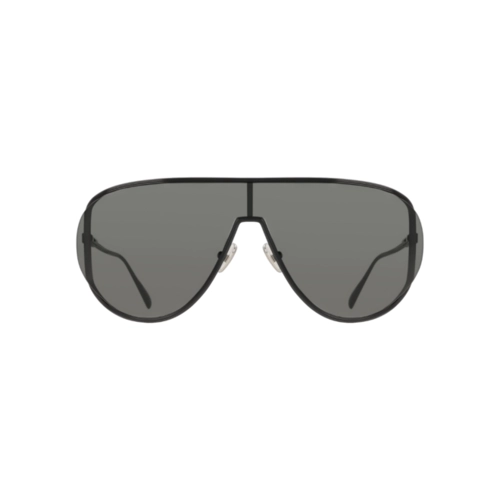 Óculos de Sol Salvatore Ferragamo SF323S 001 63 Metal Preto com lentes na cor Cinza