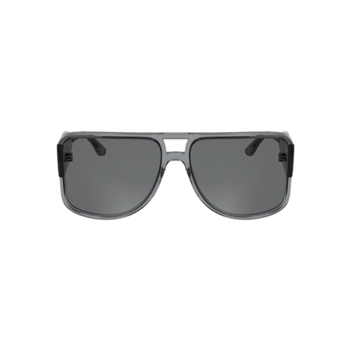 Óculos de Sol Lacoste L6056S 035 59 Acetato Cinza Transparente com lentes na cor Cinza