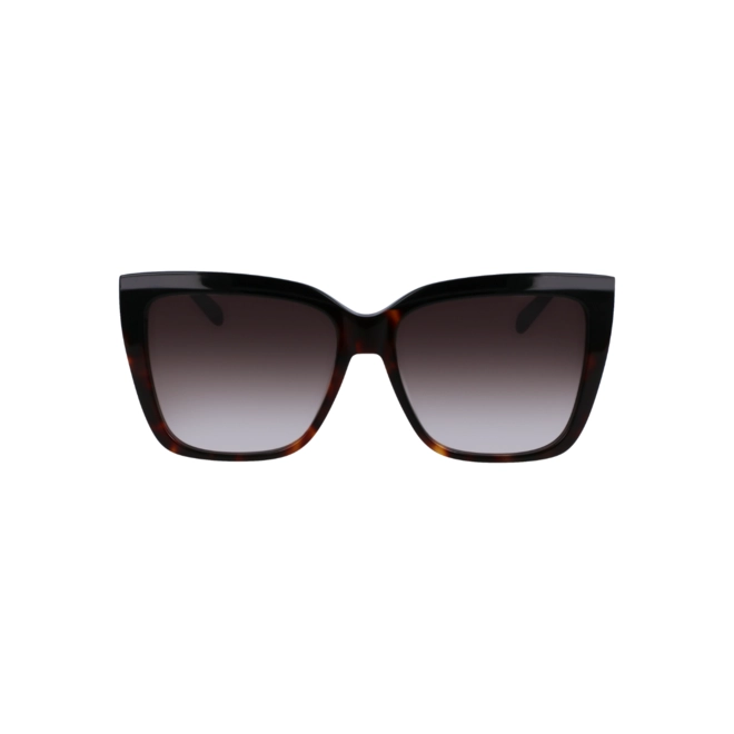 Óculos de Sol Salvatore Ferragamo SF1102S 006 58 Acetato Preto Mesclado com lentes na cor Cinza Degradê 2