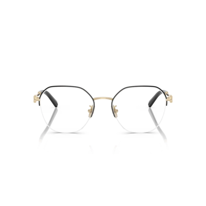 Óculos de Grau Tiffany TF1167D 6164 53 Metal Preto e Dourado 2