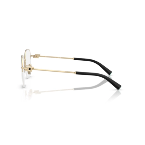 Óculos de Grau Tiffany TF1167D 6164 53 Metal Preto e Dourado