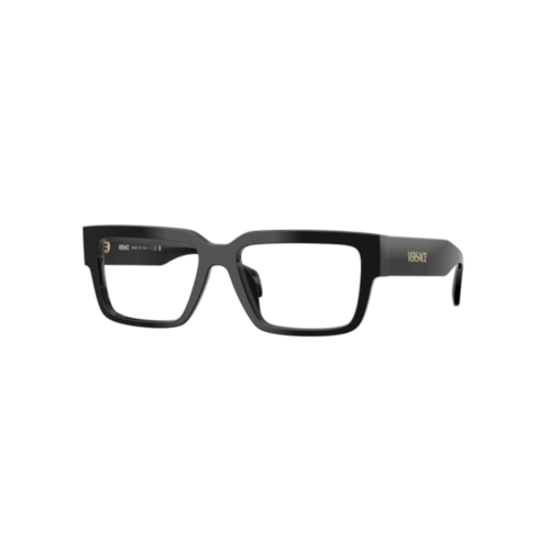 Óculos de Grau Versace 0VE3374U GB1 55 Acetato Preto