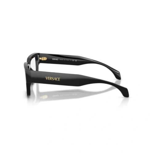 Óculos de Grau Versace 0VE3374U GB1 55 Acetato Preto
