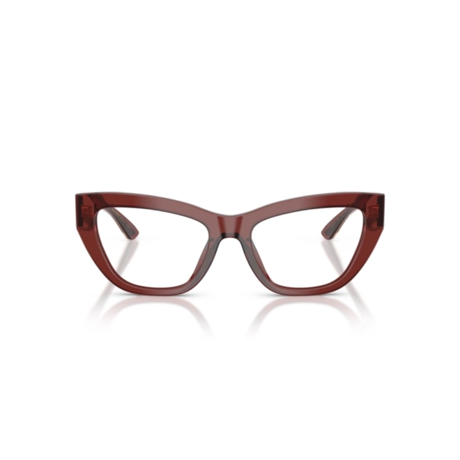 Óculos de Grau Dolce & Gabbana 0DG3412 3045 53 Acetato Bordô Transparente 2