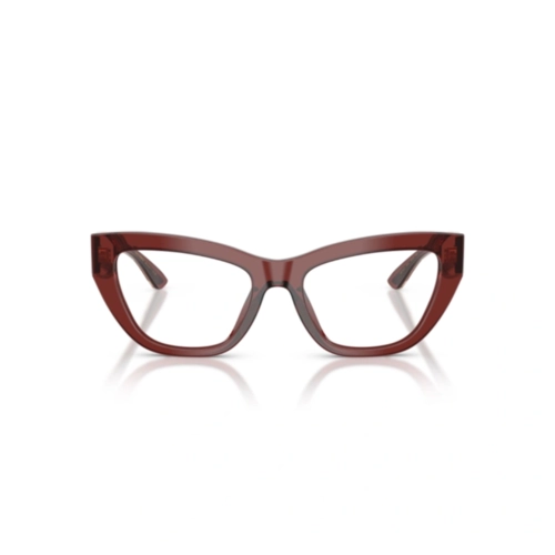 Óculos de Grau Dolce & Gabbana 0DG3412 3045 53 Acetato Bordô Transparente