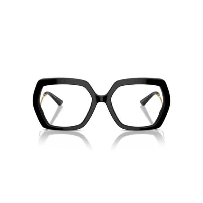 Óculos de Grau Dolce & Gabbana 0DG3390B 501 56 Acetato Preto 2