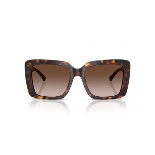 Óculos de Sol Jimmy Choo 0JC5042 50021354 Acetato Marrom Mesclado com lentes na cor Marrom Degradê