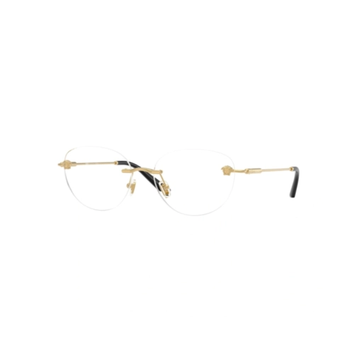 Óculos de Grau Versace 0VE1305 1002 55 Metal Dourado