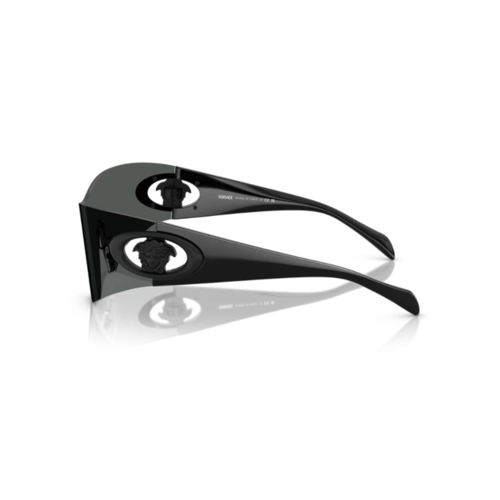 Óculos de Sol Versace 0VE2280 14368742 Metal Preto com lentes na cor Cinza