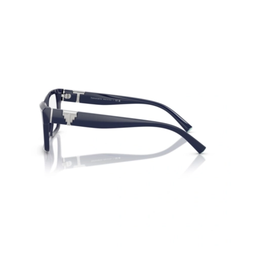 Óculos de Grau Tiffany 0TF2267 8396 54 Acetato Azul Escuro