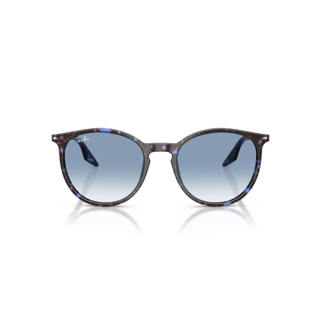Óculos de Sol Ray-Ban 0RB2204 14303F54 Acetato Azul Mesclado com lentes na cor Azul Degradê 2