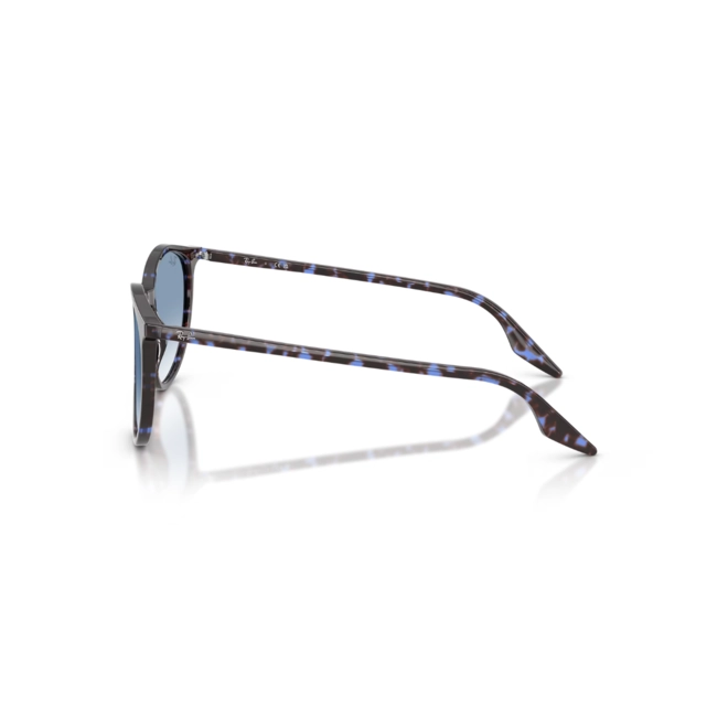 Óculos de Sol Ray-Ban 0RB2204 14303F54 Acetato Azul Mesclado com lentes na cor Azul Degradê 4