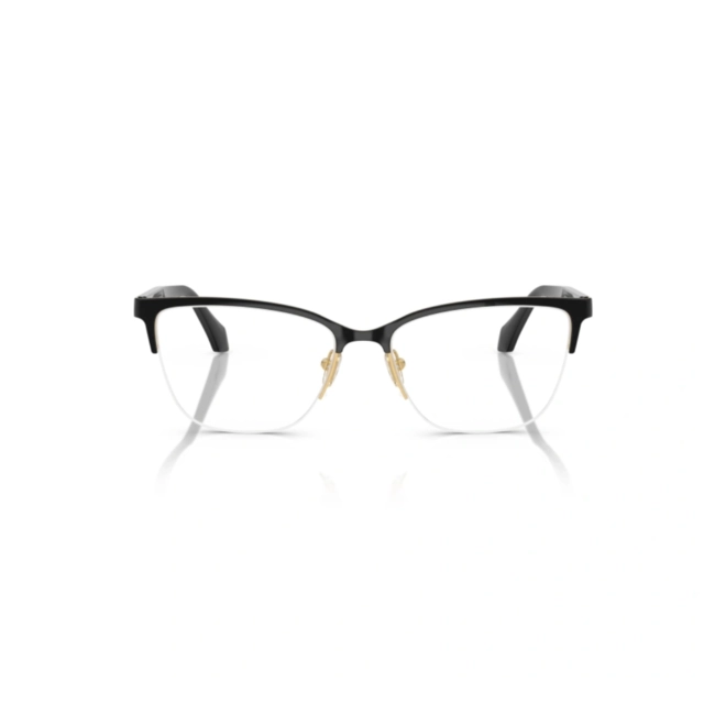 Óculos de Grau Versace 0VE1304 1433 54 Metal Dourado e Preto 2