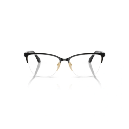 Óculos de Grau Versace 0VE1304 1433 54 Metal Dourado e Preto