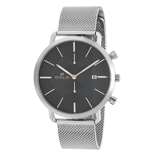 Relógio Oslo Cronógrafo Masculino - OMBSSCYM0001 G1SX Preto