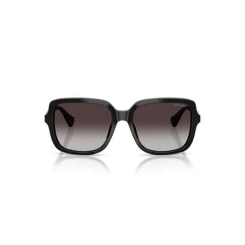 Óculos de Sol Ralph 0RA5333U 50018G56 Acetato Preto com lentes na cor Cinza Degradê