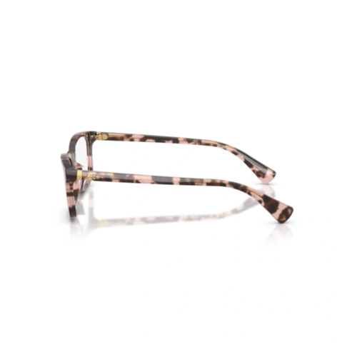 Óculos de Grau Ralph 0RA7179U 6058 55 Acetato Rosa Mesclado