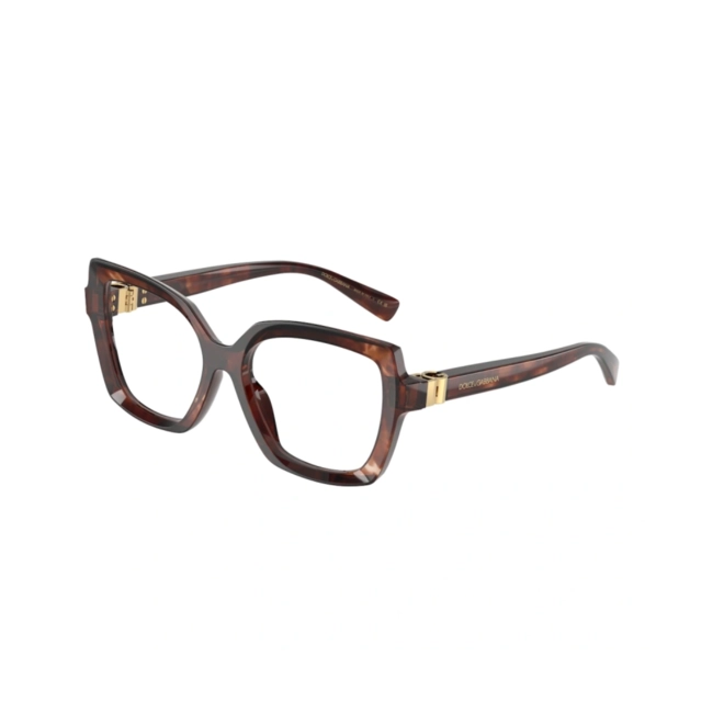 Óculos de Grau Dolce & Gabbana 0DG3413 3222 55 Acetato Vermelho Mesclado 1
