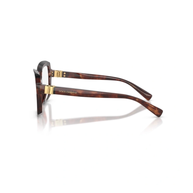 Óculos de Grau Dolce & Gabbana 0DG3413 3222 55 Acetato Vermelho Mesclado 4