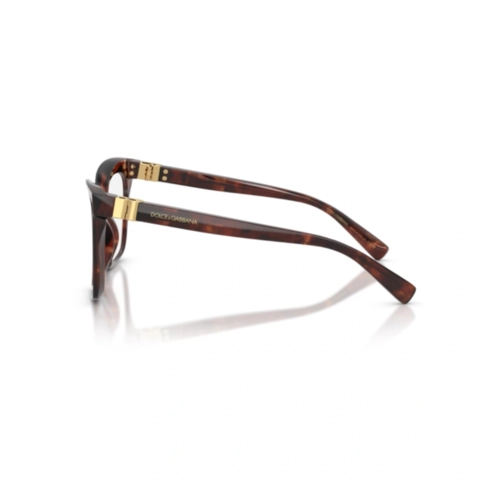 Óculos de Grau Dolce & Gabbana 0DG3417 3222 54 Acetato Vermelho Mesclado