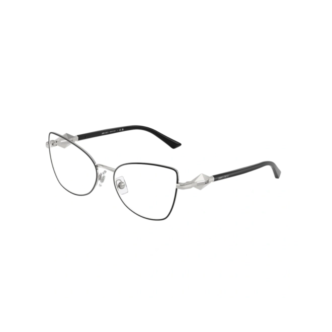 Óculos de Grau Jimmy Choo 0JC2012 3016 55 Metal Preto e Prata 1