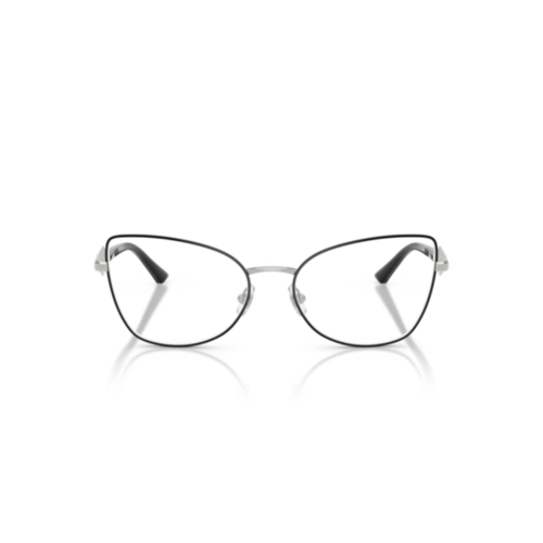 Óculos de Grau Jimmy Choo 0JC2012 3016 55 Metal Preto e Prata