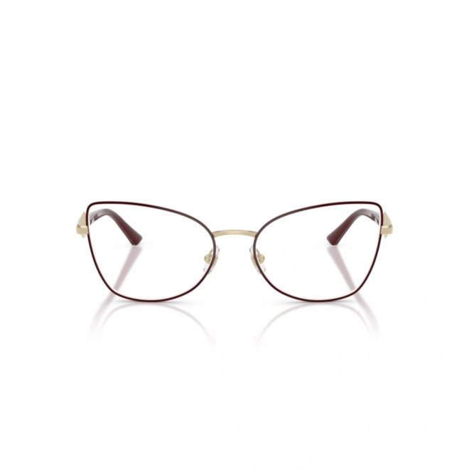 Óculos de Grau Jimmy Choo 0JC2012 3025 55 Metal Vermelho e Dourado 2