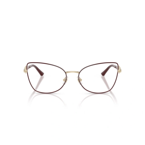Óculos de Grau Jimmy Choo 0JC2012 3025 55 Metal Vermelho e Dourado
