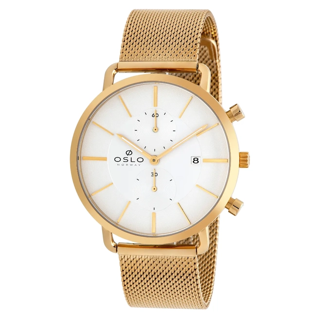 Relógio Oslo Cronógrafo Masculino - OMGSSCYM0001 S1KX Prata 1