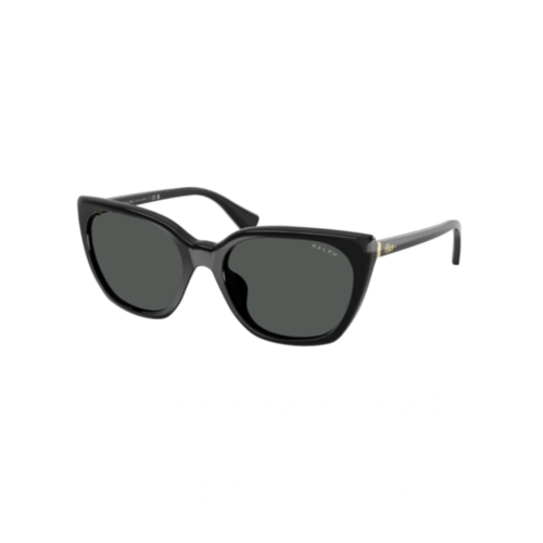 Óculos de Sol Ralph 0RA5330U 50018756 Acetato Preto com lentes na cor Cinza