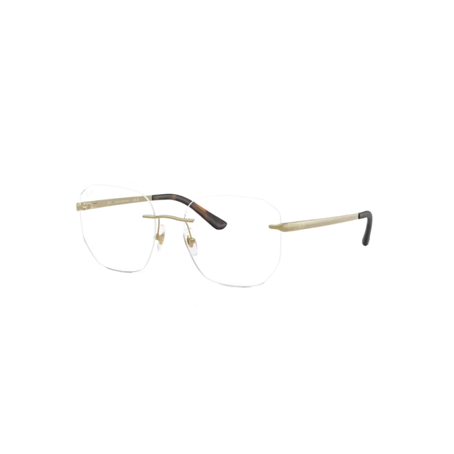 Óculos de Grau Ray-Ban 0RX6535L 2500 55 Metal Dourado 1