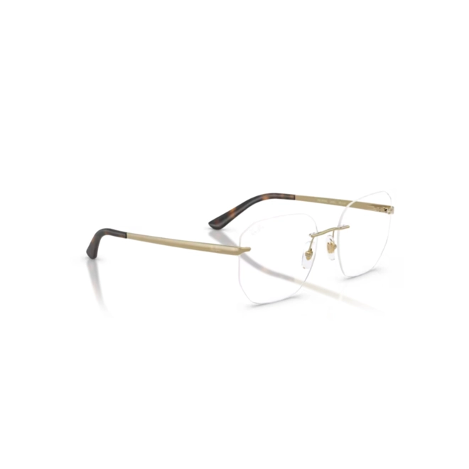 Óculos de Grau Ray-Ban 0RX6535L 2500 55 Metal Dourado 3
