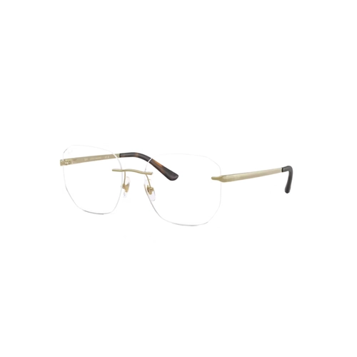 Óculos de Grau Ray-Ban 0RX6535L 2500 55 Metal Dourado