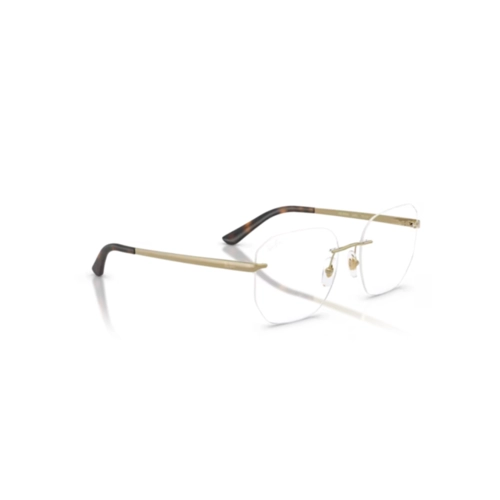 Óculos de Grau Ray-Ban 0RX6535L 2500 55 Metal Dourado