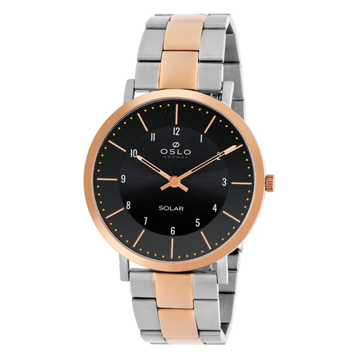 Relógio Oslo Solar Masculino - OMTSSSVS0001 G2SR Dois tons