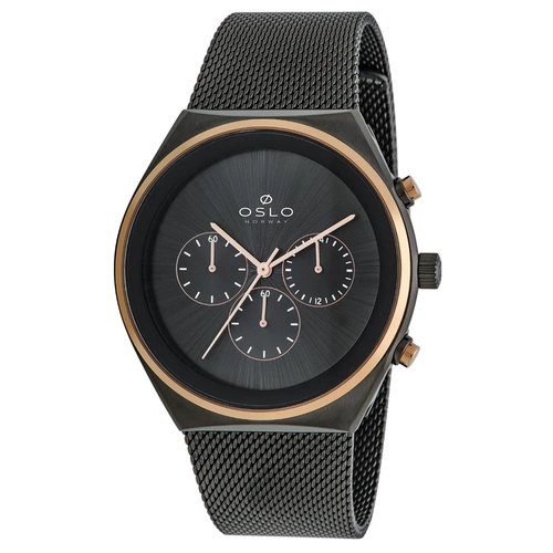 Relógio Oslo Cronógrafo Masculino - OMTSSCVD0017 G1GX Preto