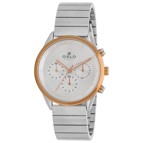 Relógio Oslo Cronógrafo Masculino - OMTSSCVD0018 S1SX Prata
