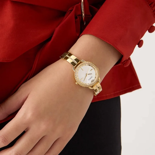 Relógio Guess Edição Limitada Ano Novo Lunar Serpente - GW0856L1 Dourado