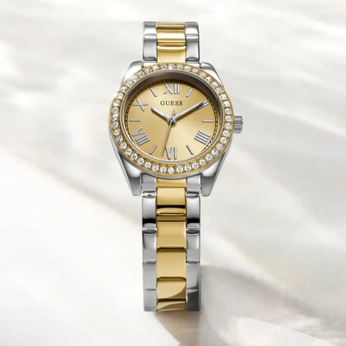 Relógio Guess Mini Luna Feminino - GW0841L2 Dois tons