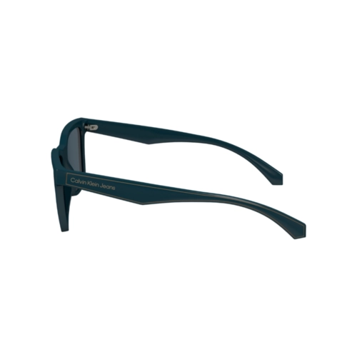 Óculos de Sol Calvin Klein Jeans Kids CKJ24301S 432 48 Acetato Azul com lentes na cor Azul