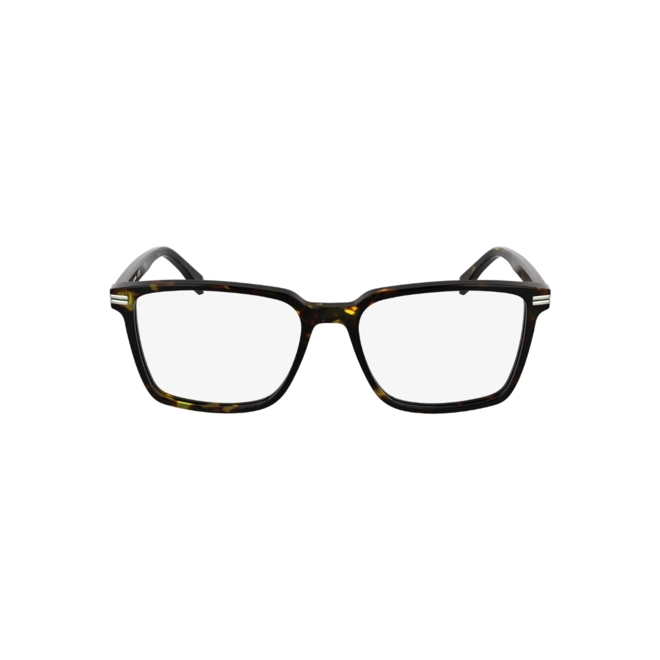 Óculos de Grau Lacoste L2986 230 55 Acetato Marrom Mesclado 2
