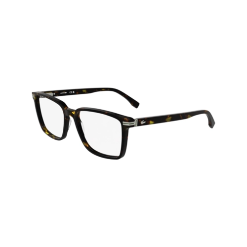Óculos de Grau Lacoste L2986 230 55 Acetato Marrom Mesclado