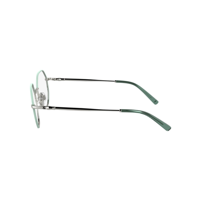 Óculos de Grau Longchamp LO2166 045 51 Metal Prata e Verde 4
